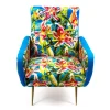 Armchair Flowers with holes