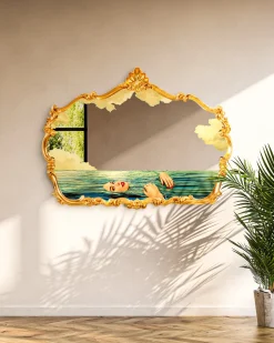 Baroque Mirror Seagirl