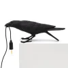 Bird Lamp Black Playing OUTDOOR