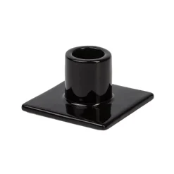 BLACK Taper candle holder