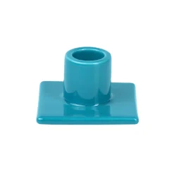BLUE Taper candle holder