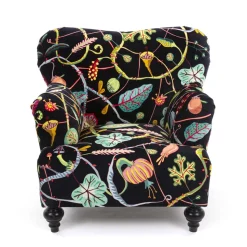 Botanical Diva Armchair Black