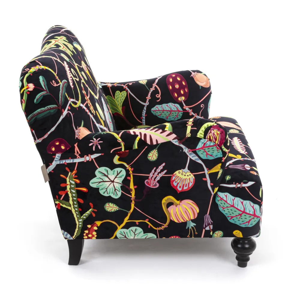 Botanical Diva Armchair Black