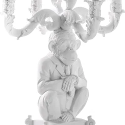 Burlesque Chimp White