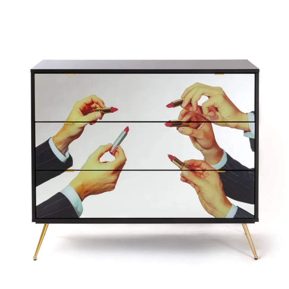 Chest of Three Drawers Lipstick