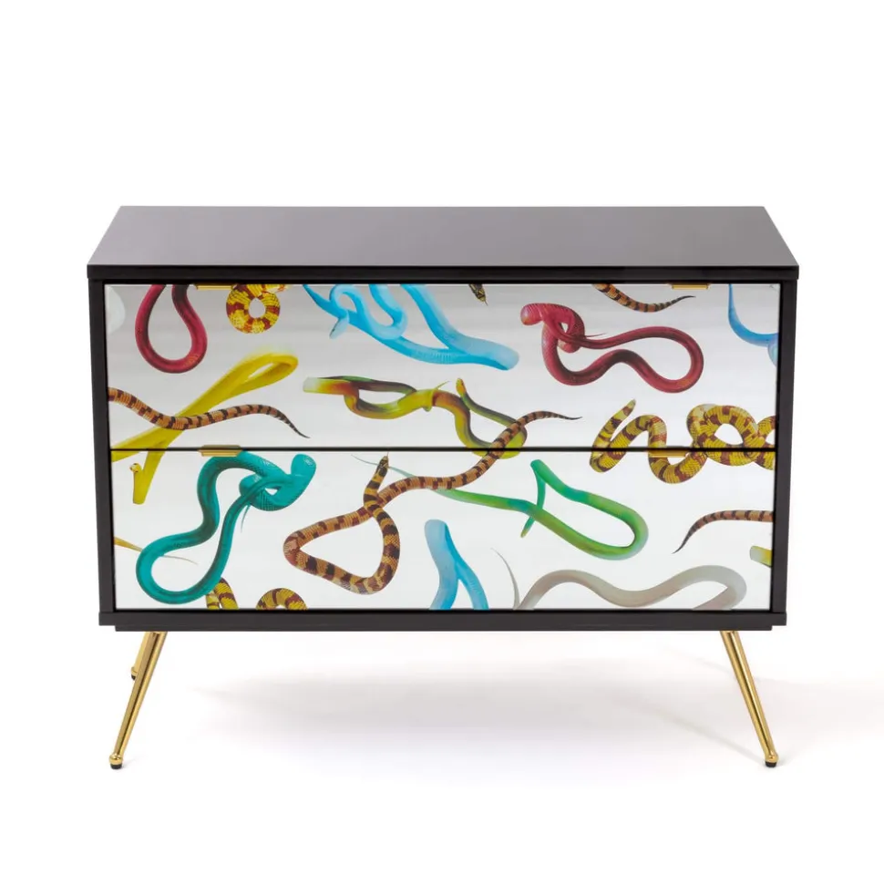Chest of Two Drawers Snakes