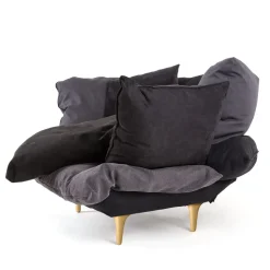 Comfy Armchair Charcoal Grey