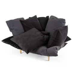 Comfy Armchair Charcoal Grey