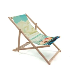 Deck Chair Girl in the Sea