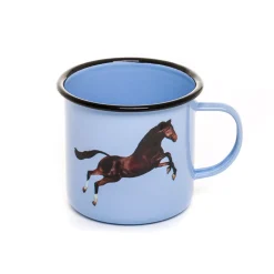 Enamel Mug Horse