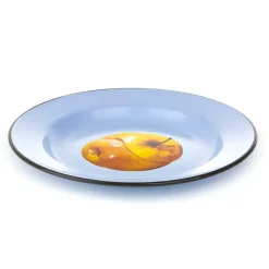 Enamel Plate Apple