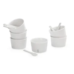 Estetico Quotidiano Ice Cream set of 6 Bowls