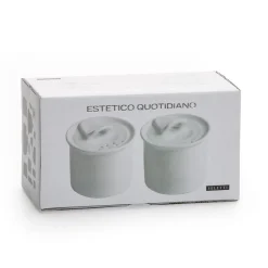 Estetico Quotidiano Set 1 Salt + 1 Pepper Cellars