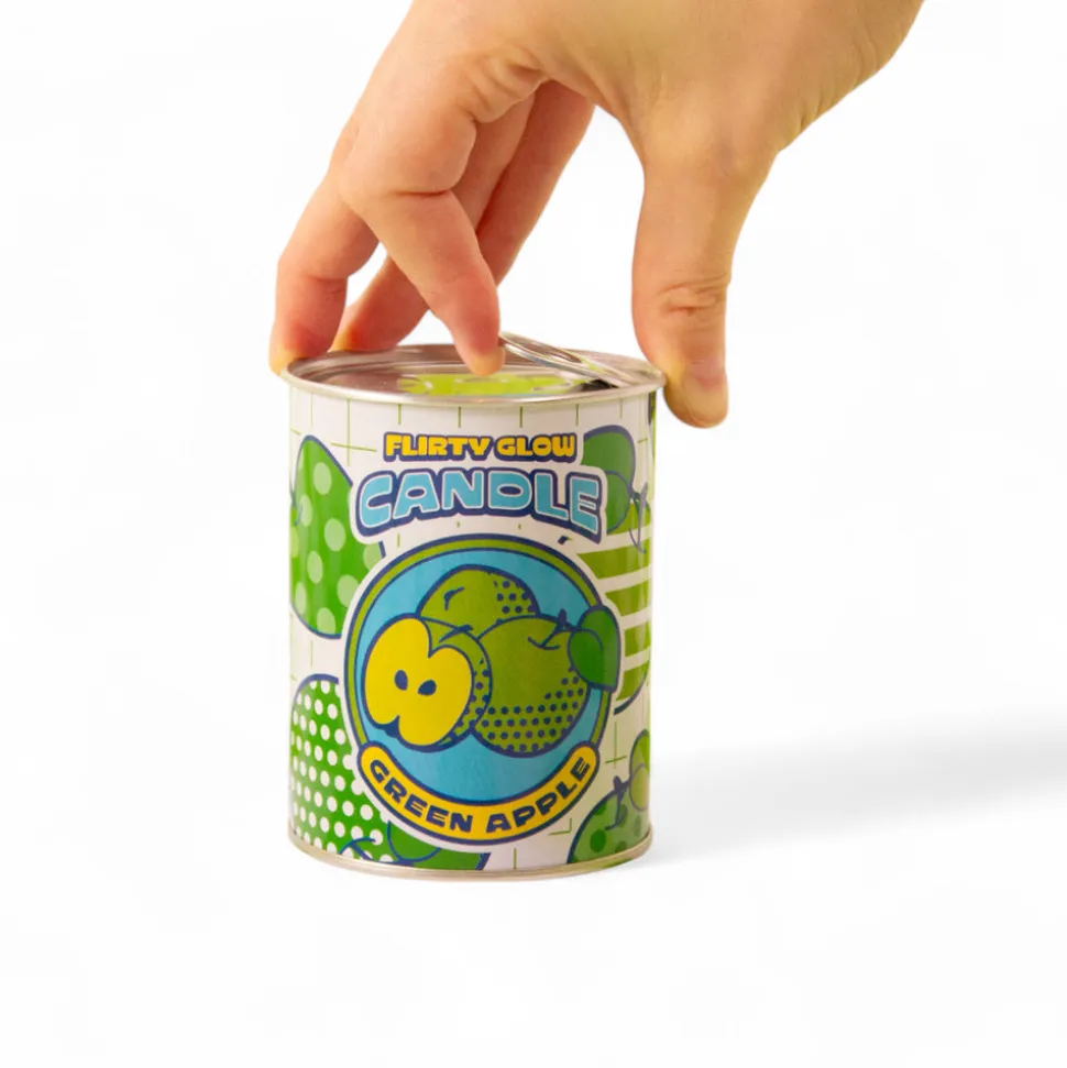 Flirty Glow Green apple candle