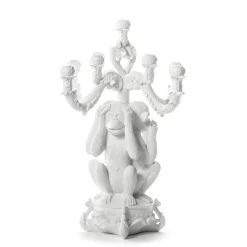 Giant Burlesque 3 Monkeys White