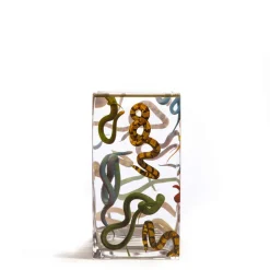 Glass vase big Snakes