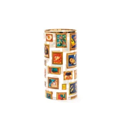 Glass Vase Frames Cylindrical medium