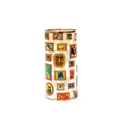Glass Vase Frames Cylindrical medium