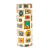 Glass Vase Frames Cylindrical Big