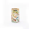 Glass Vase Snakes Cylindrical small