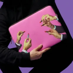 Laptop Bag Lipsticks Pink