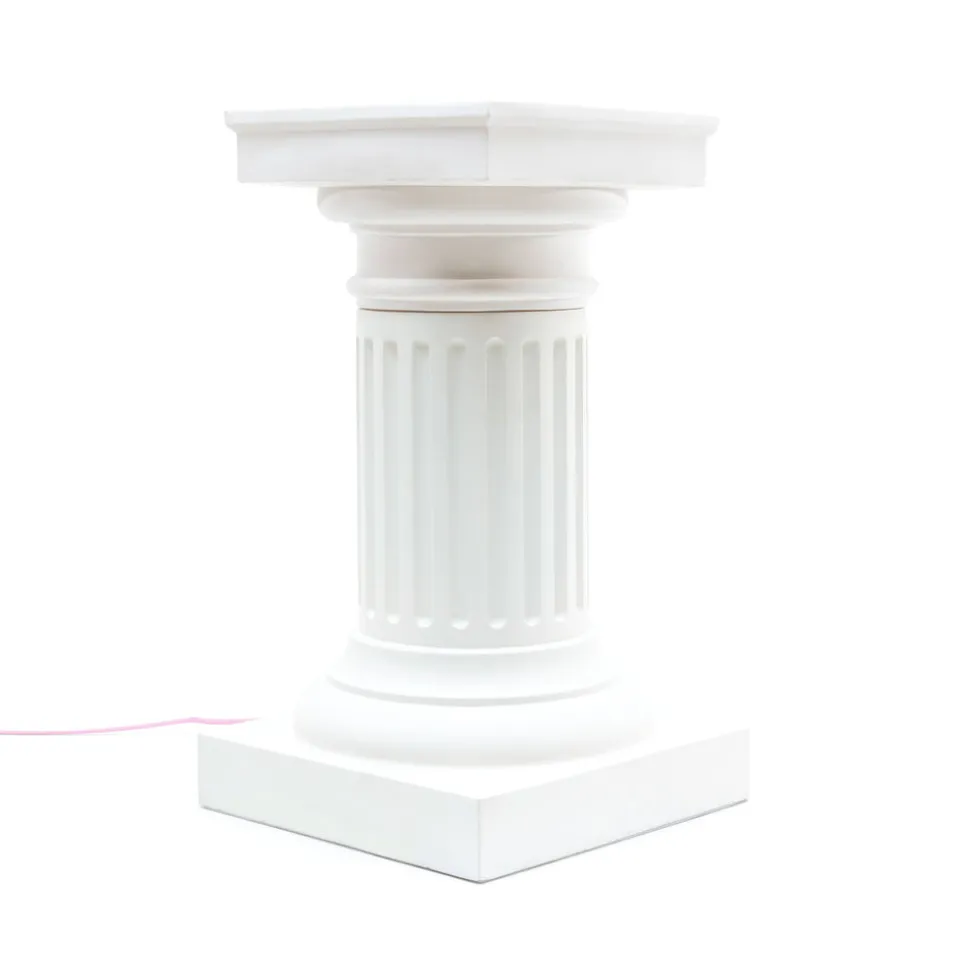 Las Vegas Side Table & Lamp