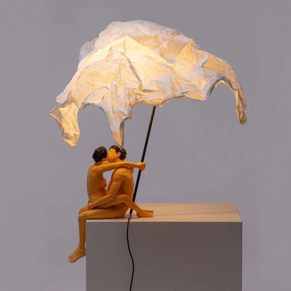 Love is a verb lamp Max & Roberta