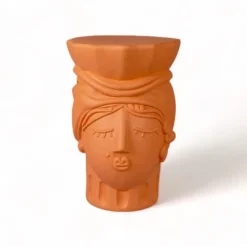 Magna Graecia Terracotta Stool Woman