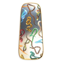 Mirror Gold Frame Snakes