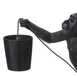 Monkey Lampshade Black
