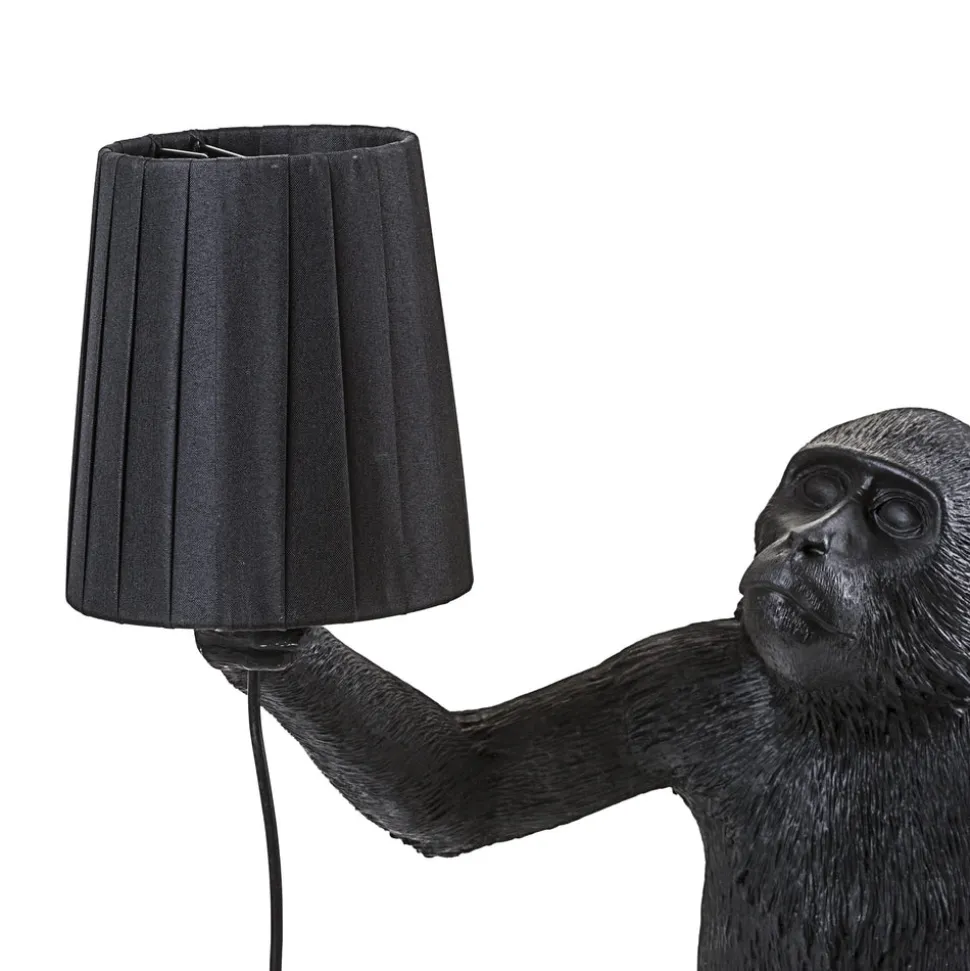 Monkey Lampshade Black