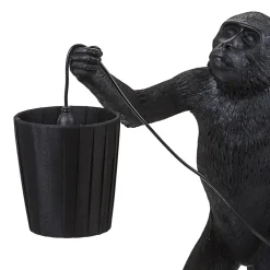 Monkey Lampshade Black