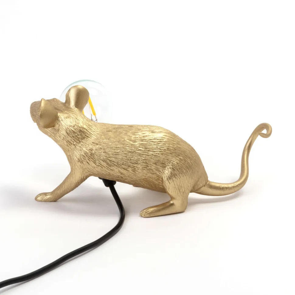 Mouse Lamp Lop Gold