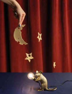 Mouse Lamp Mac Gold