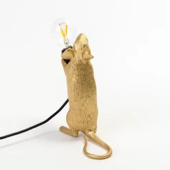 Mouse Lamp Step Gold