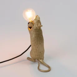 Mouse Lamp Step Gold
