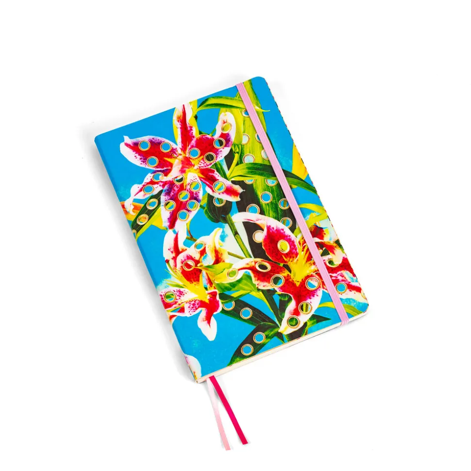Notebook Big Flowers with Holes