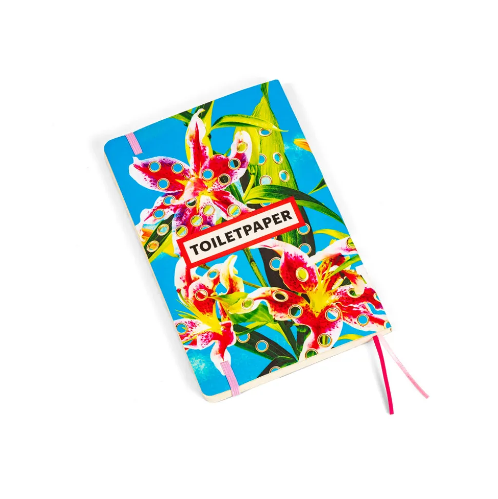 Notebook Big Flowers with Holes