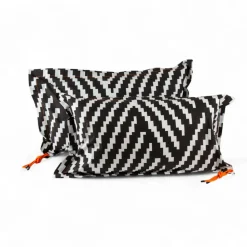 Pair of cotton pillowcases - ZIGZAG 50X80 OPTICAL