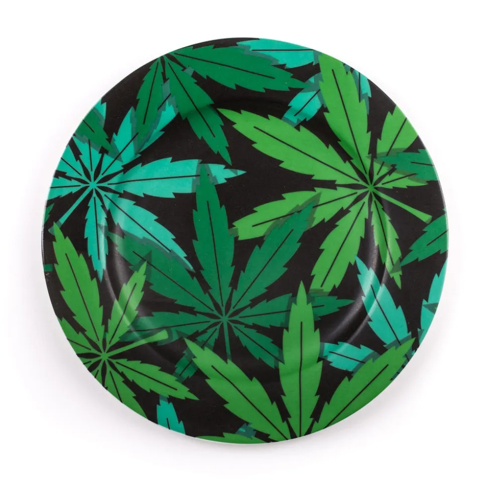 Porcelain Plate Weed