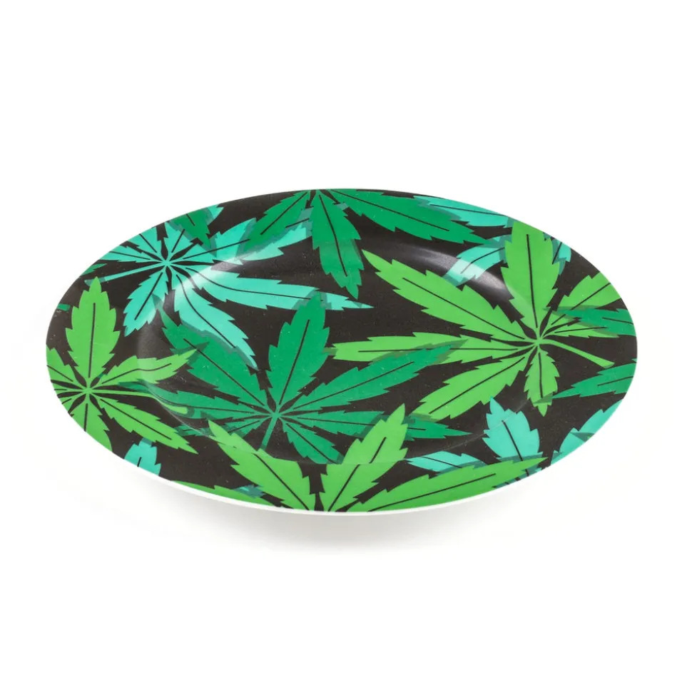 Porcelain Plate Weed