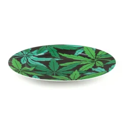 Porcelain Plate Weed