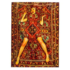 Rectangular Rug LADY ON CARPETS