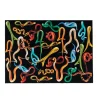 Rectangular Rug SNAKES