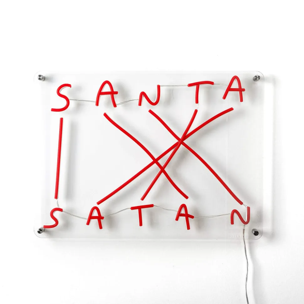 Santa Satan Led Lamp