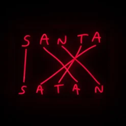 Santa Satan Led Lamp