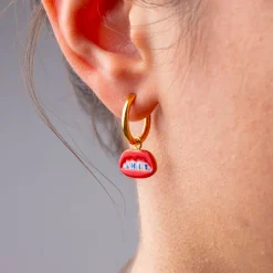 SHIT dangling earrings - Toiletpaper Jewels