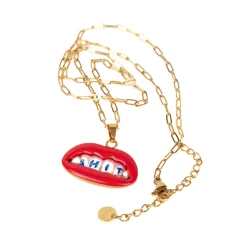 SHIT Necklace with pendant - Toiletpaper Jewels