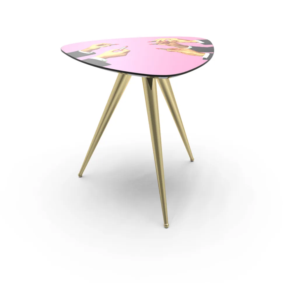 Side Table Pink Lipsticks