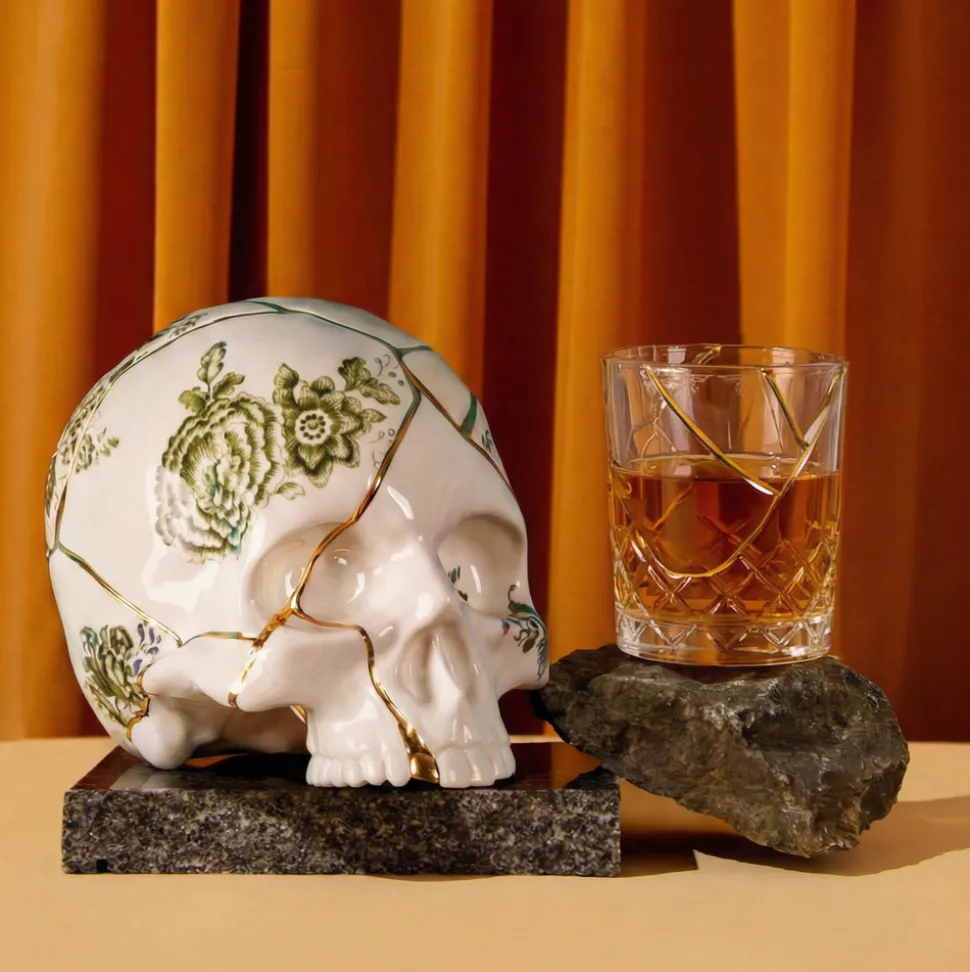 Skull Kintsugi